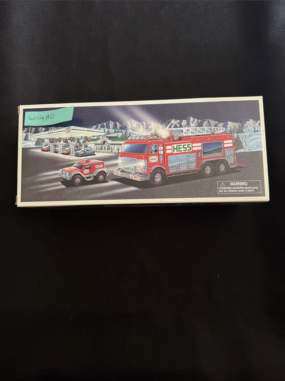 NEW open for pictures Hess Emergency Truck W/Rescue Vehicle 2005 listing #65